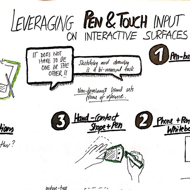 Fabrice Matulic · 2017: Leveraging Pen & Touch Input (UCLIC Seminar)